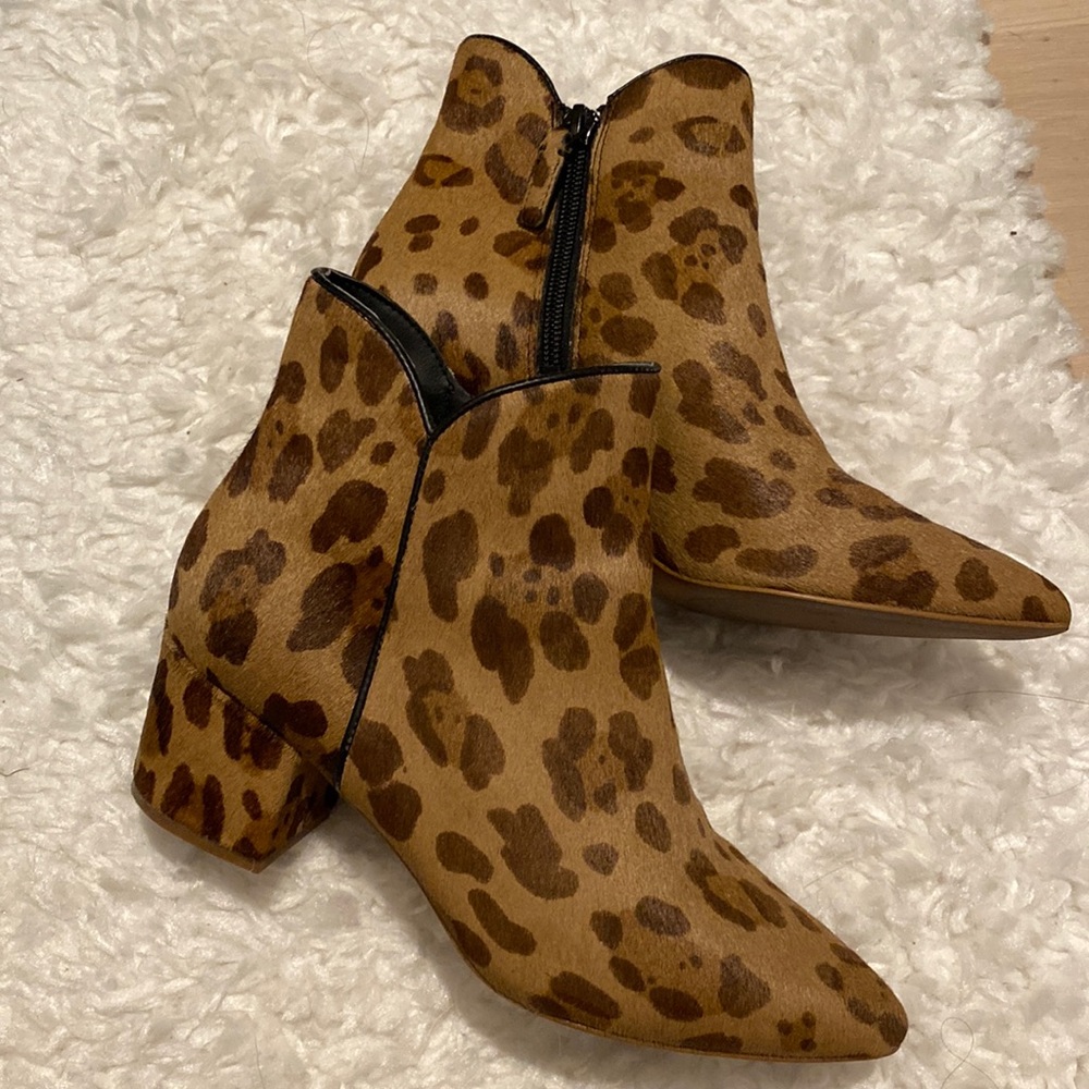 Cole Haan Calf Hair Booties